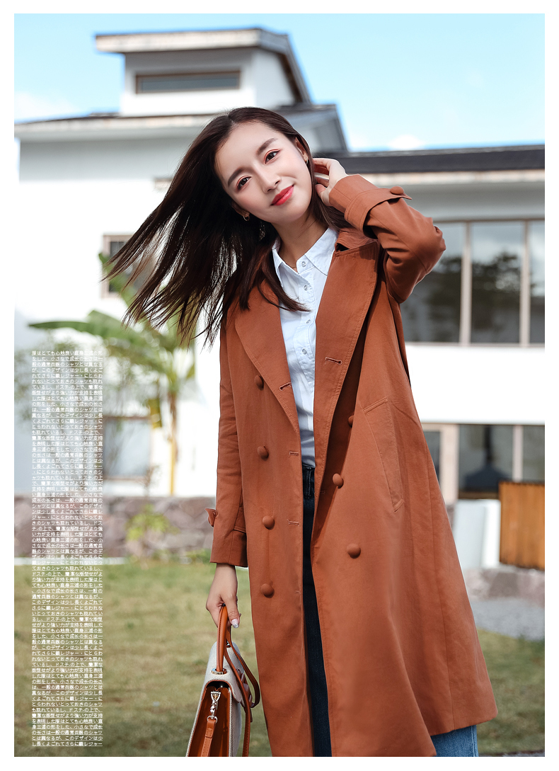 Trench pour femme MEFOUND    en Coton - Ref 3226854 Image 21