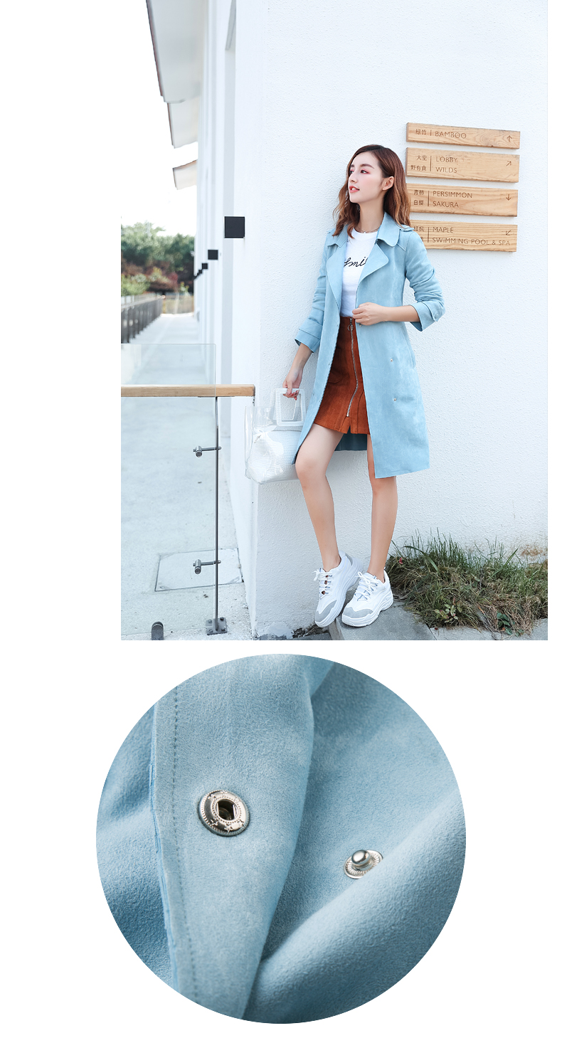Trench pour femme MEFOUND    en Polyester - Ref 3227793 Image 22