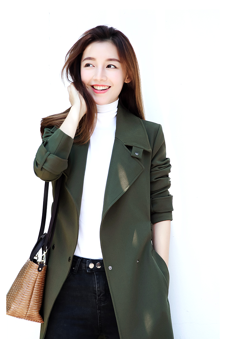 Trench pour femme MEFOUND    en Polyester - Ref 3227688 Image 21