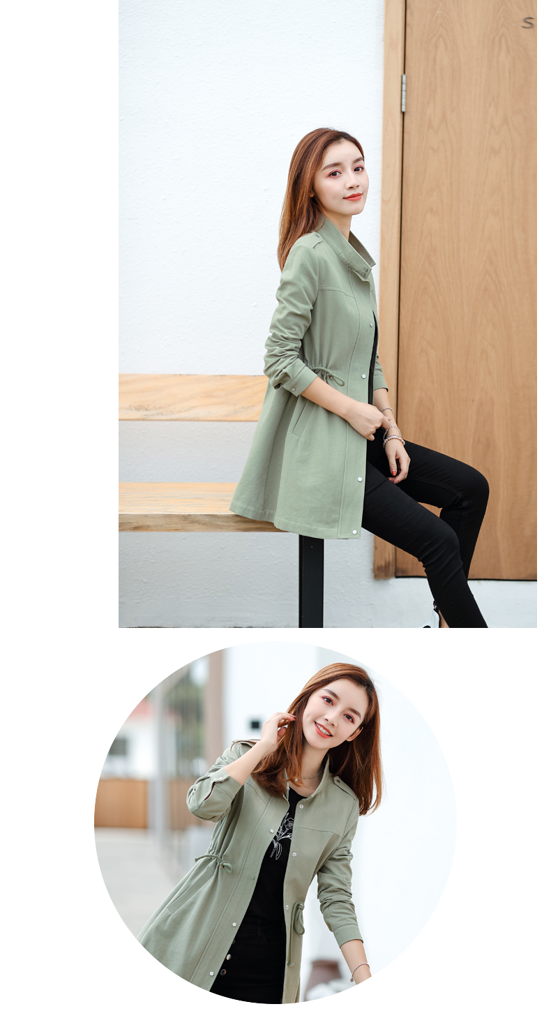 Trench pour femme MEFOUND    en Coton - Ref 3228352 Image 24