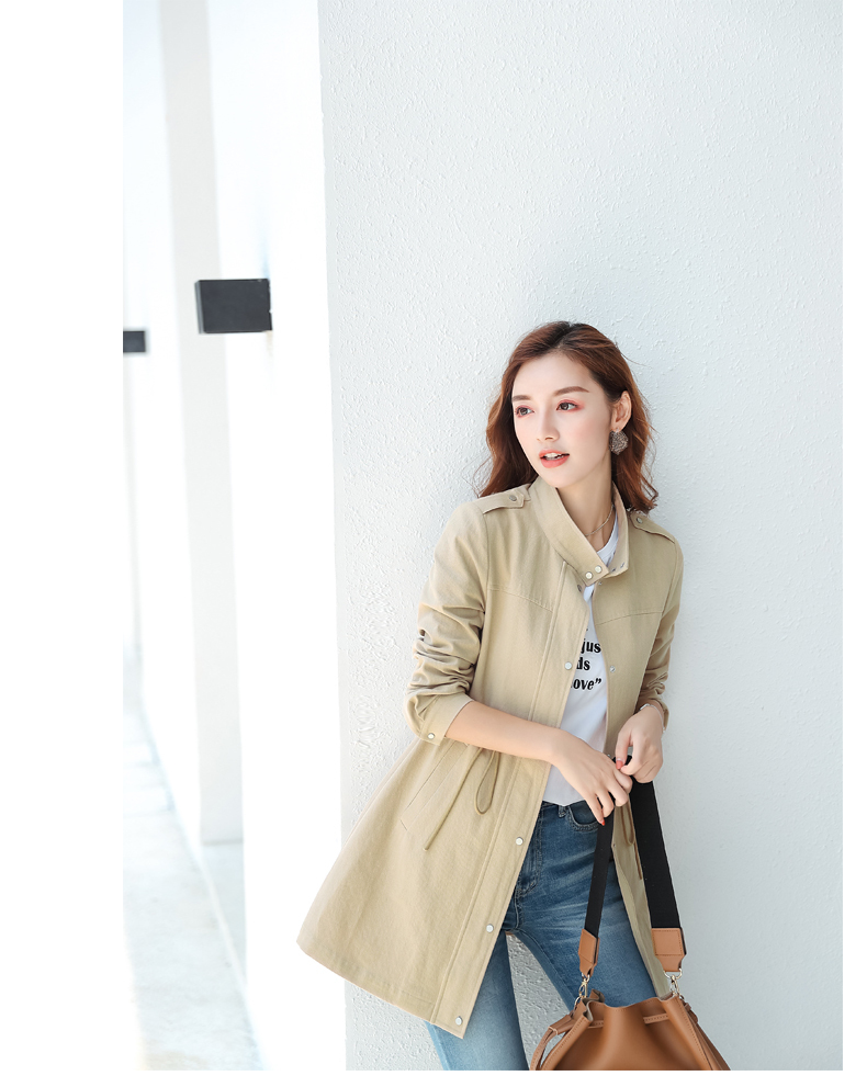 Trench pour femme MEFOUND    en Coton - Ref 3228352 Image 16