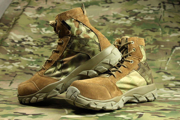 Boots militaires pour homme - choc - Ref 1398330 Image 8