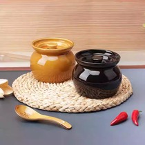 Crock pot simmering soup water-proof stew pot household small crock pot Jiangxi simmering soup high temperature resistant commercial crock pot stew pot for 2 people