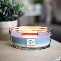 WoodWick scented candles Imported from the United States WW wood wick fragrance gift home fireplace series
