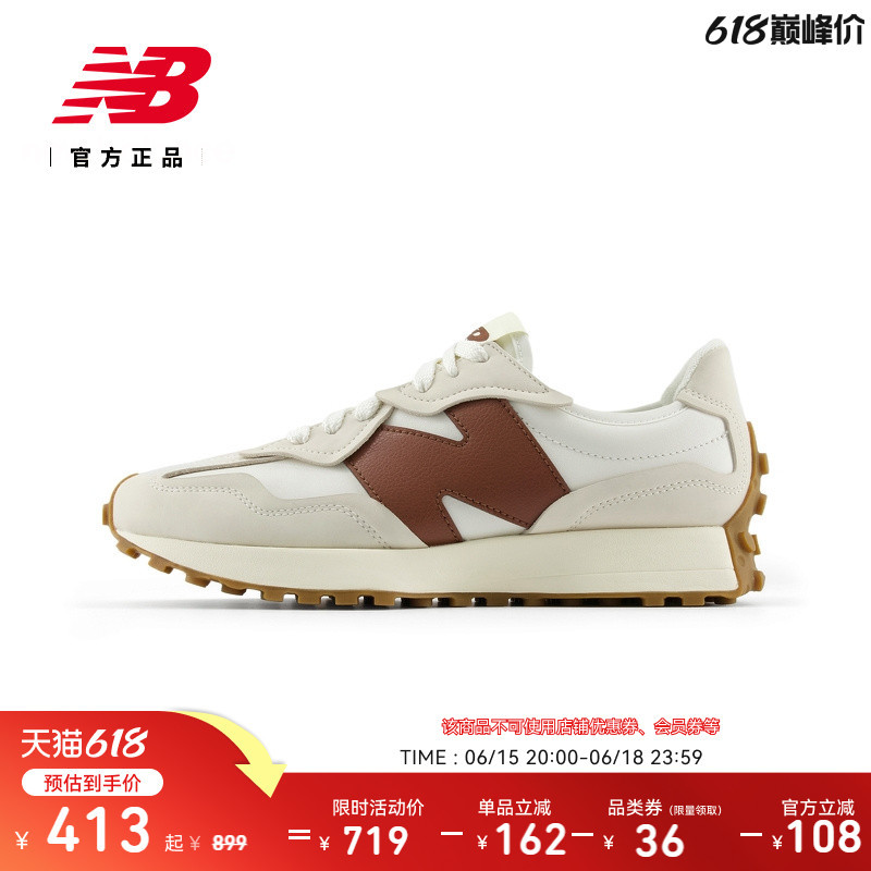V-Shaped Shoes |   New Balance Nb Official Authentic New Men's and Women's Sports Thick-Soled Casual Shoes U327Wnps