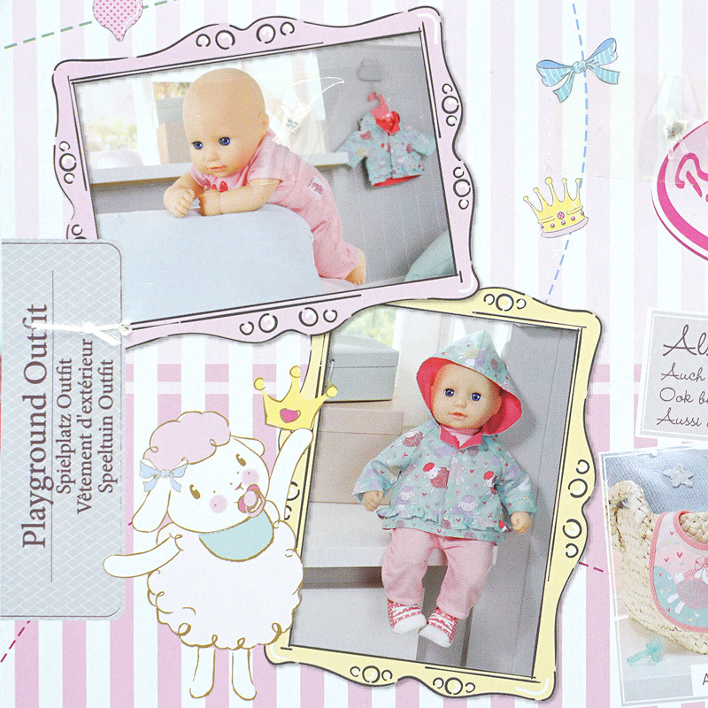 товар из китая zapf夏芙baby annabell仿真娃娃36cm配件毛衣服饰鞋子帽t恤外套装 Mga
