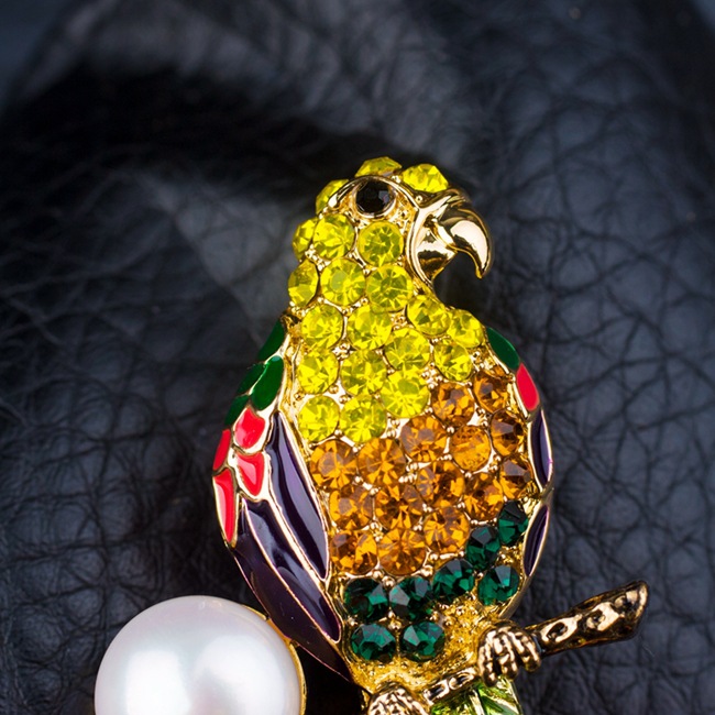 Broche femme en Nacre - Ref 1170571 Image 15