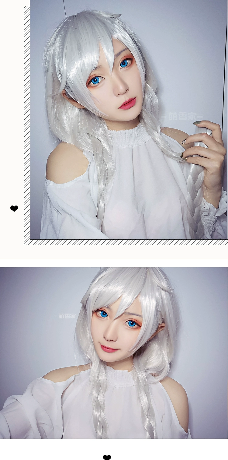 [Spot] Trường phái Mạnh Tường Gia Sụp đổ 3 Thu gọn 3 bộ tóc giả cosplay Chiana Caslana Kalian - Cosplay