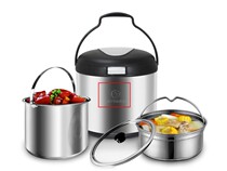 Yongxing YXM-70CF stew pot no heat re-cooking pot energy-saving insulation soup porridge stew pot stainless steel 7L