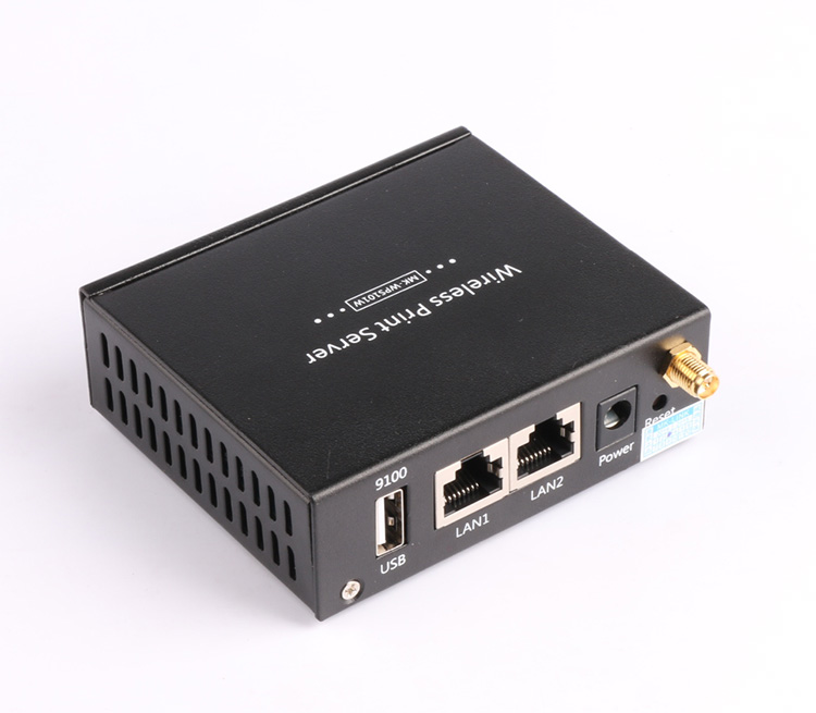 Wisiyilink không dây / wifi Máy in USB máy chủ chia sẻ mạng vỏ sắt phân khúc mạng chéo - Phụ kiện máy in