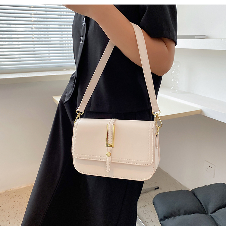 Nihaojewelry Vente En Gros Mode Couleur Unie Simple Épaule Aisselle Petit Sac Carré display picture 1