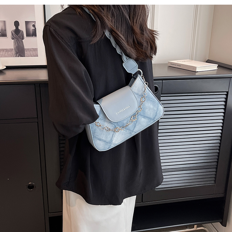 Retro shoulder bags, underarm small square bags