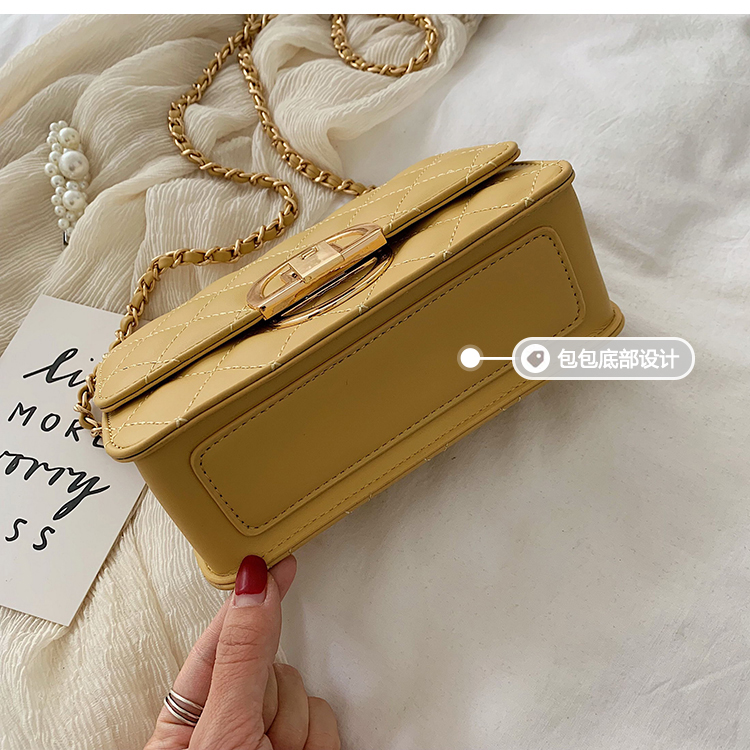 Mùa hè mới túi nhỏ túi xách 2019 làn sóng mới thời trang phổ biến túi Messenger sang trọng chuỗi vai nhỏ túi vuông - Túi xách nữ các loại túi xách nữ