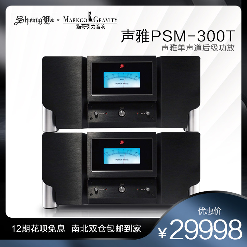 Sound PSM - 300T Fully balanced single - channel vacuum tube transistor rear amplifier