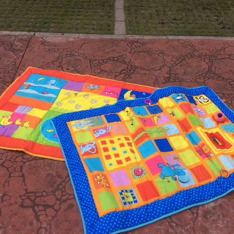 Foreign trade extra large infant color crawling pad baby game pad activity floor mat