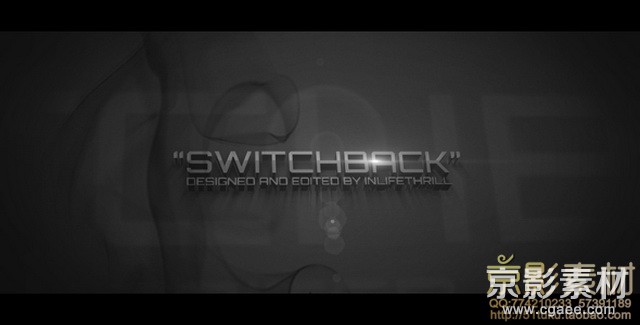 AE模板-复古暗黑文字标题片头 Switchback