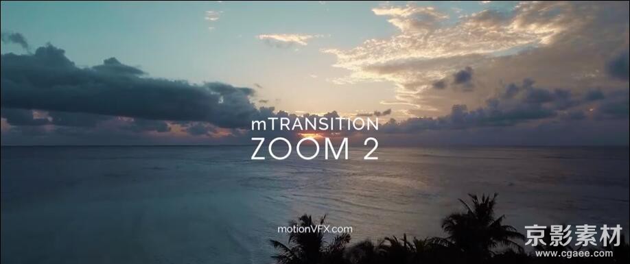 FCPX转场插件mTransition Zoom v2-50种扭曲变形推拉缩放转场特效Final Cut Pro X 插件