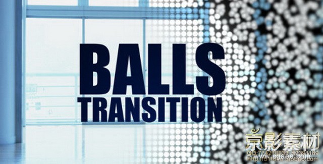 AE模板-球体过渡转场动画 Balls Transition