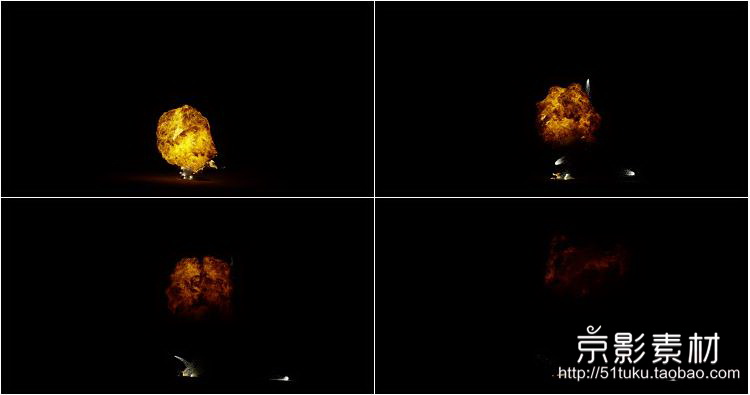 Detonate-59组火焰爆炸4K特效合成高清视频素材