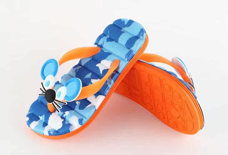 Pantoufles enfants en autre pour été - semelle caoutchouc - Ref 1014591 Image 13