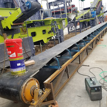 Mining conveyor Conveyor belt Machine accessories Conveyor Roller Roller Belt bracket Belt frame Driven tail wheel