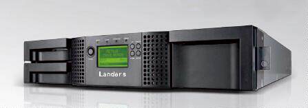 Landers Actilib 2U-12 slot LTO8, 1 FC tape drive, fully stocked with tape library