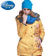 Brand Clearance Price Disney Women's Down Jacket Mid-Length White Duck Down Female Student Winter Warm Hooded Jacket