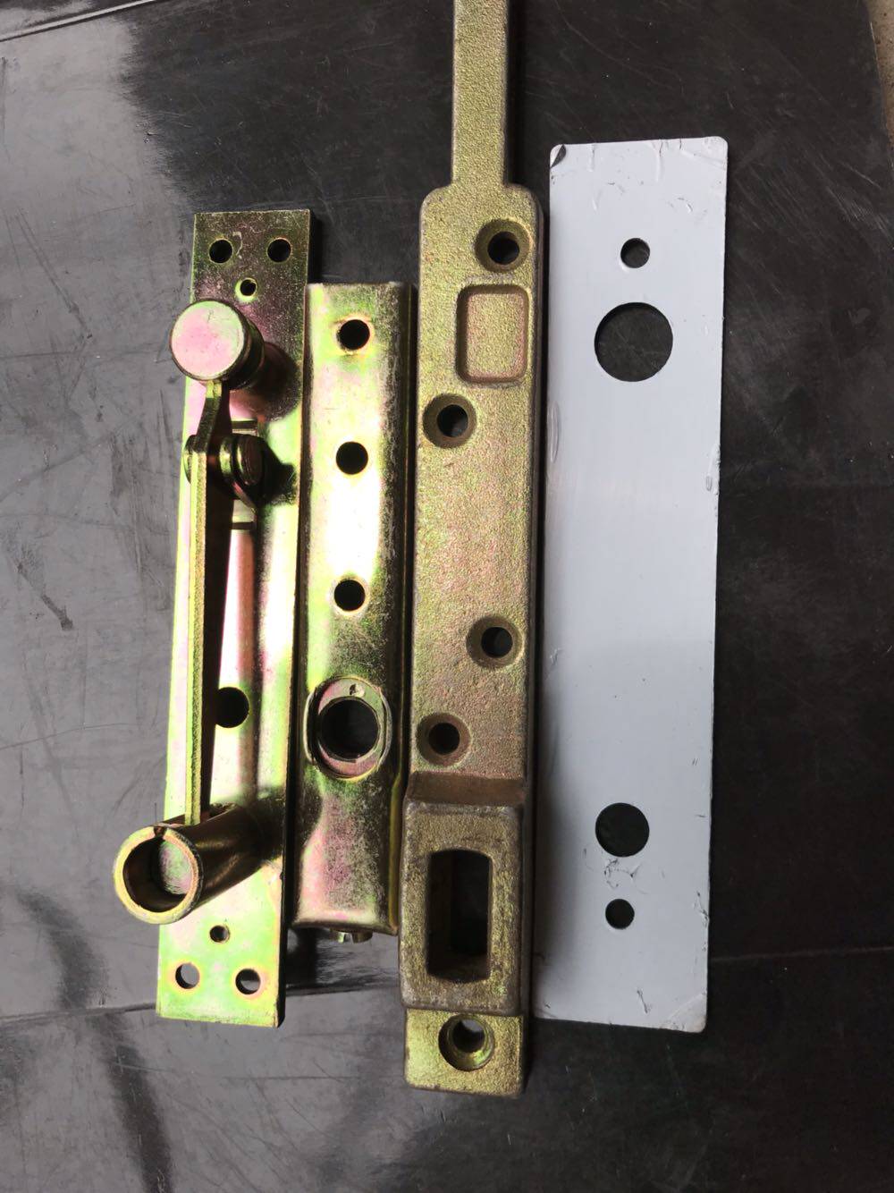 Ground spring accessories wooden door accessories glass door hardware upper and lower glass door shaft steel floor spring door shaft