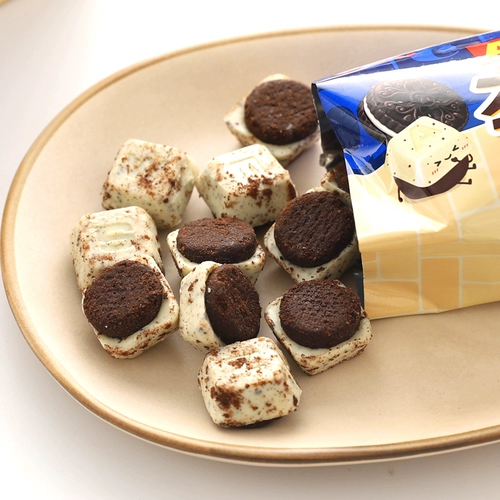 Шоколадное печенье Lotte ABC, 43 г, крем-сэндвич, печенье Oreo, импортные корейские шоколадные закуски