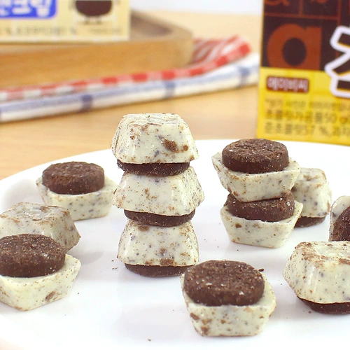 Шоколадное печенье Lotte ABC, 43 г, крем-сэндвич, печенье Oreo, импортные корейские шоколадные закуски