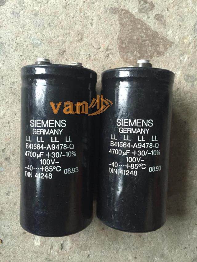 Germany Siemens 100V4700UF 50*105 audio audio filter fever capacitor