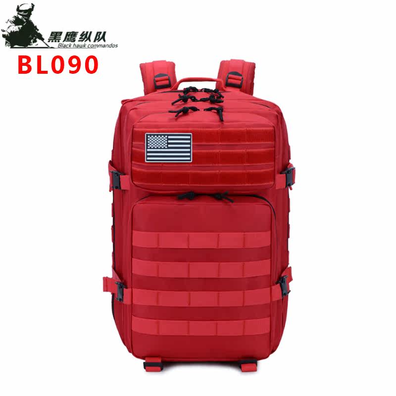 2021 Hot Sell Double Shoulder Bag Men Camping Hiking Climbing Bag Multifunction 3P Attack Bag Molle Tactical Scapegoat