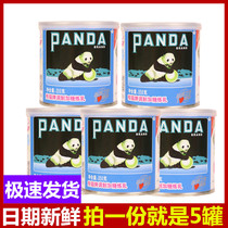 Panda brand condensed milk sweet milk training household small package milk bread coffee milk tea suitable for commercial 350g * 5 cans