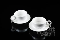Home Cooking Coffee Maker Taiwan Coffee Cup Suit European-style Coffee Cup Ceramic Moulding Coffee Cup Creative Cup