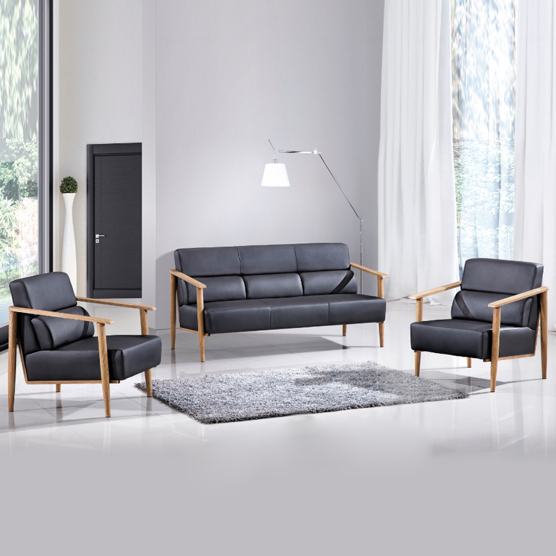 Stylish personality high-end office sofa atmosphere reception and business negotiation president office sofa