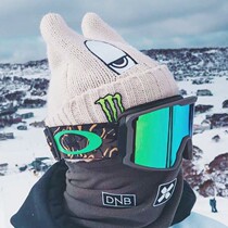 Dragon Wang Hat Ski Hat Single double ski knitting cap large eyes skiing cold insulation cap