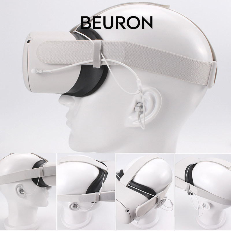 Suitable for Oculus Quest 2 VR glasses In-ear headphones Headset VR game headset dedicated 12th generation
