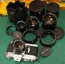 BH AUTO 35 REFLEX (CANON EX AUTO American Edition) with 4 heads