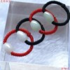 Jade Oval Rice Beads Transfer Beads Red String Ring