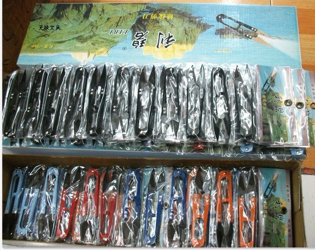 Kéo dây Libi chính hãng Kéo sợi / đồ gia dụng / kéo chéo / kéo hình chữ U / kéo nhỏ 12 - Công cụ & phụ kiện Cross-stitch khung tranh thêu