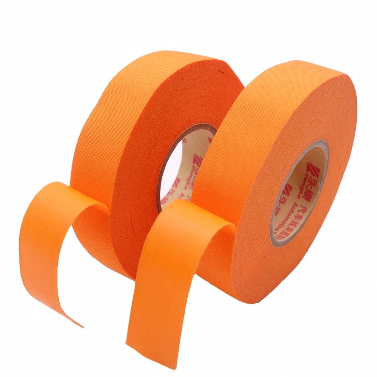 Yongle 9523 Orange Fiber Cloth Duct Tape Car Harness Resistant 150-degree Tape Orange Bouky Cabin High Temperatures