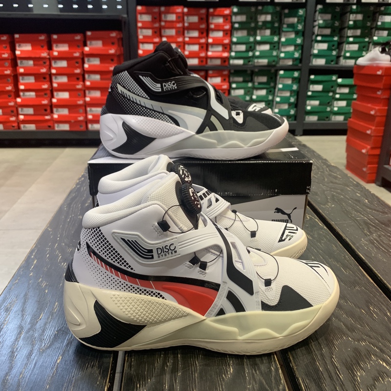 Puma Disc Rebirth Flying Saucer Retro Wear-Resistant Cushioning High-Top Practical Basketball Shoes 193934 Puma Disc Rebirth Flying Saucer Retro Wear-Resistant Cushioning High-Top Practical Basketball Shoes 193934