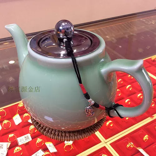 Принесение чайной чашки крышки 925 серебро 貔貅 貅 算 算 功 功 壶 壶 壶 壶 壶 壶 壶 壶