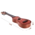 Lớn ukulele đồ chơi giáo dục trẻ em guitar chơi nhạc cụ nhạc cụ guitar nhựa gian hàng đồ chơi - Nhạc cụ phương Tây