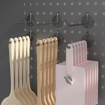 Hole plate orifice plate apple hook supermarket body parts store triangle hook spray plastic hook universal aperture hook thousand hole plate hook