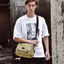 Full River Red New Canvas Man Bag Casual Cloth Bag Multifunction Single Shoulder Bag Inclined Satchel Travel Bag Outdoor Bag