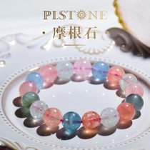 PLSTONE prynse natural crystal 7A ice candy color Morgan stone bracelet female hand string jewelry gift