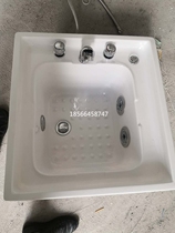 Massage surf foot bath Electric head sofa Acrylic foot bath bag faucet accessories Nail shop basin