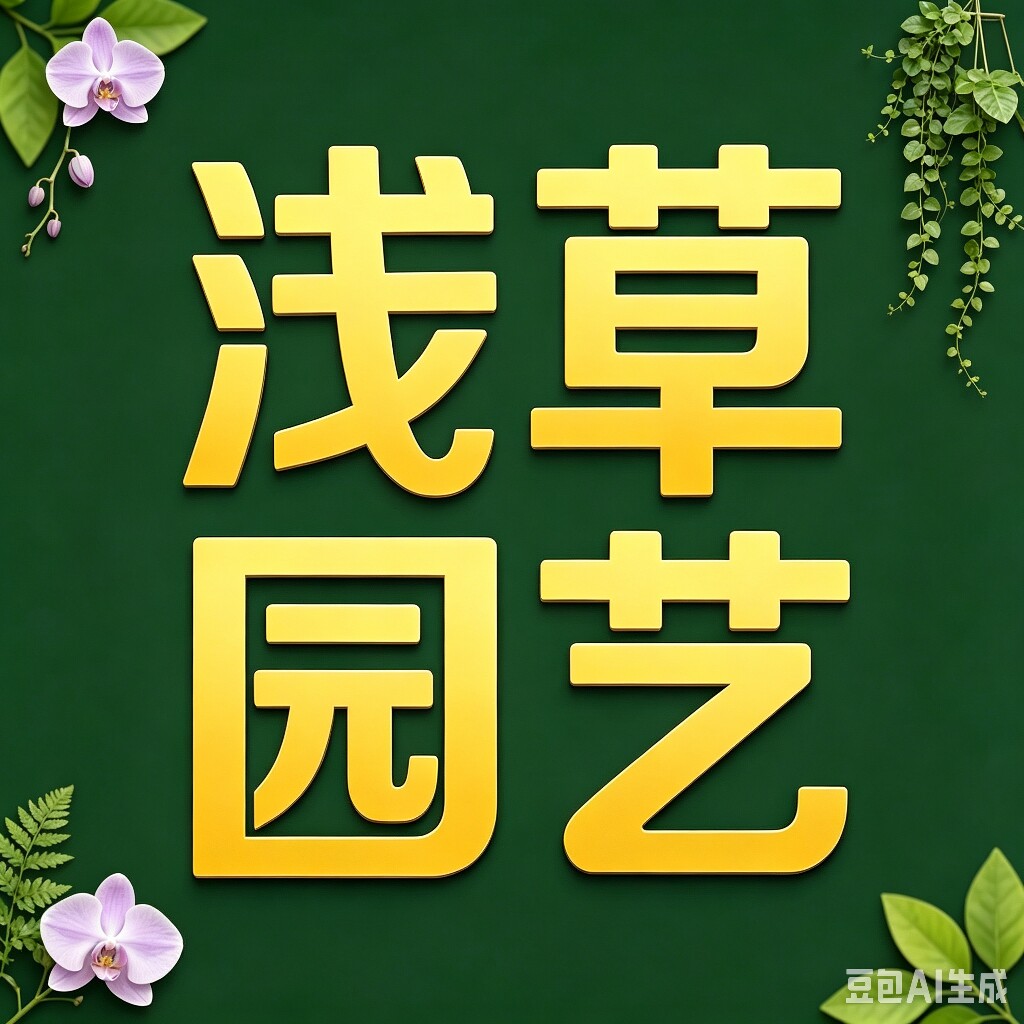 武汉浅草园艺的LOGO