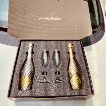 Diamond Champagne Sparkling Wine Sweet Wine Bestie Girlfriend Champagne Two Bottles Gift Box Suit Birthday Gift